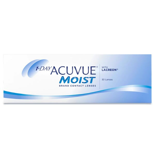 CLEAR JOHNSON & JOHNSON ACUVUE MOIST 30 PACK