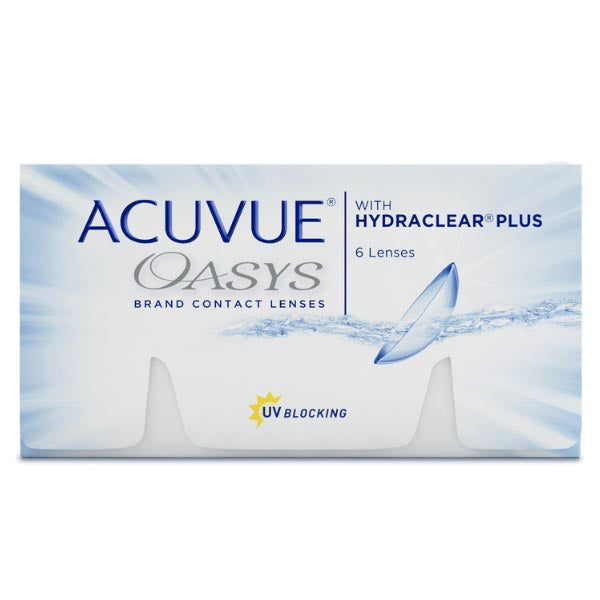 CLEAR JOHNSON & JOHNSON ACUVUE OASYS 6 PACK
