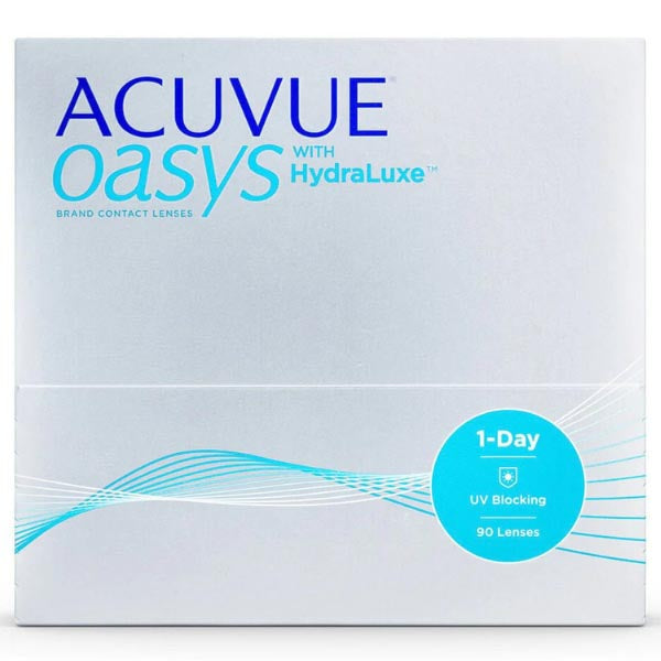 CLEAR JOHNSON & JOHNSON ACUVUE OASYS HYDRALUXE 90 PACK