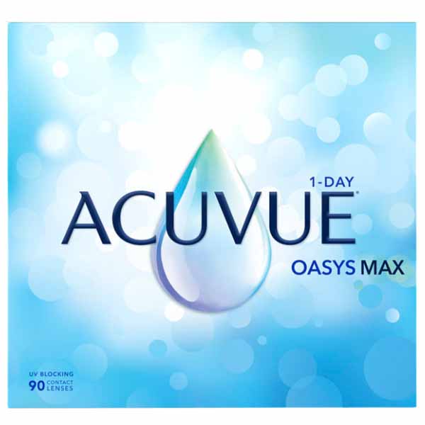 CLEAR JOHNSON & JOHNSON ACUVUE OASYS MAX 90 PACK