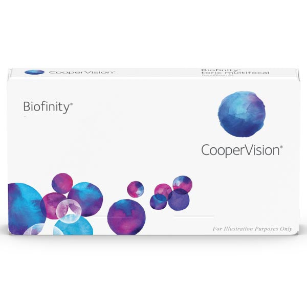 CLEAR COOPERVISION BIOFINITY 3 PACK