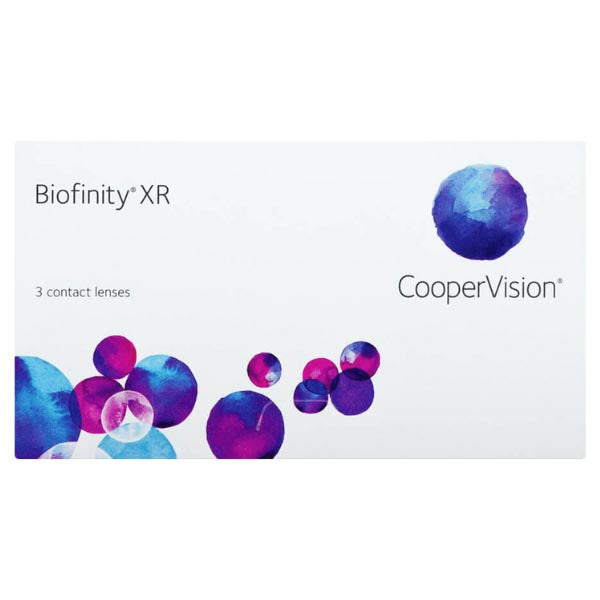 CLEAR COOPERVISION BIOFINITY XR 3 PACK