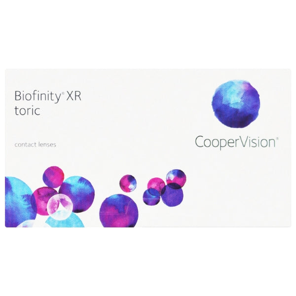 CLEAR COOPERVISION BIOFINITY XR TORIC 3 PACK