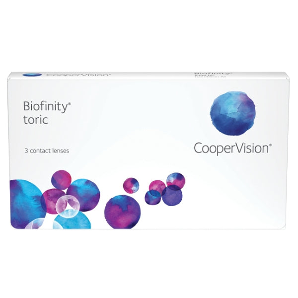 CLEAR COOPERVISION BIOFINITY  TORIC 3 PACK