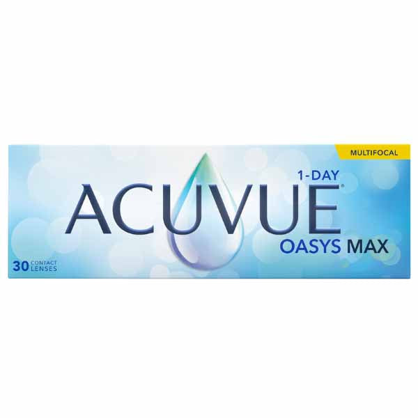CLEAR JOHNSON & JOHNSON  ACUVUE OASYS MAX MULTIFOCAL 30 PACK