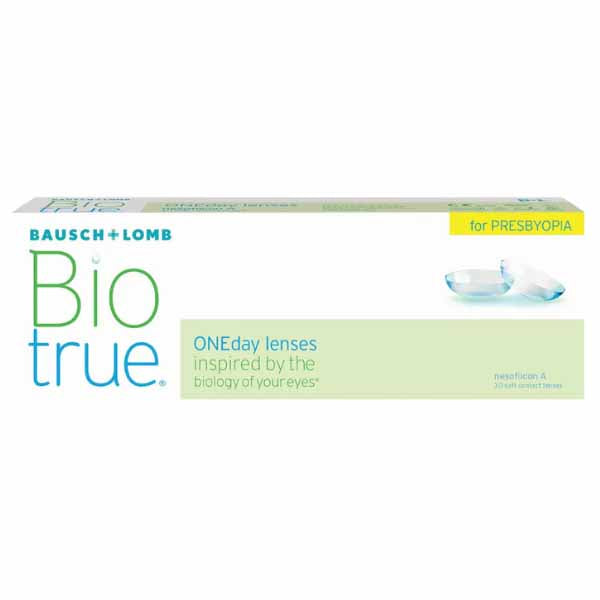 CLEAR BAUSCH+LOMB BIO TRUE 30 PACK MULTIFOCAL